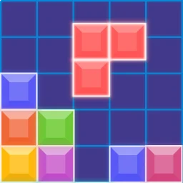 Symbol von Fusion Blocks: Ein Puzzlespiel